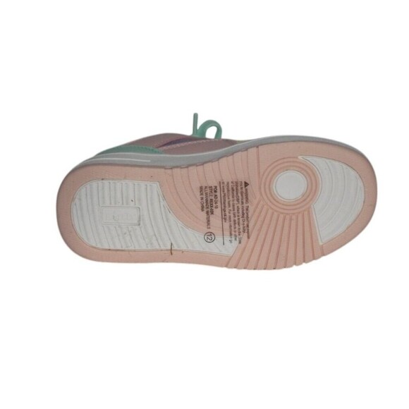 Link Rexx 02K Little Girl's Lace Up Low Top Sneakers Size 12 Pink/Mint NIB - Picture 8 of 9